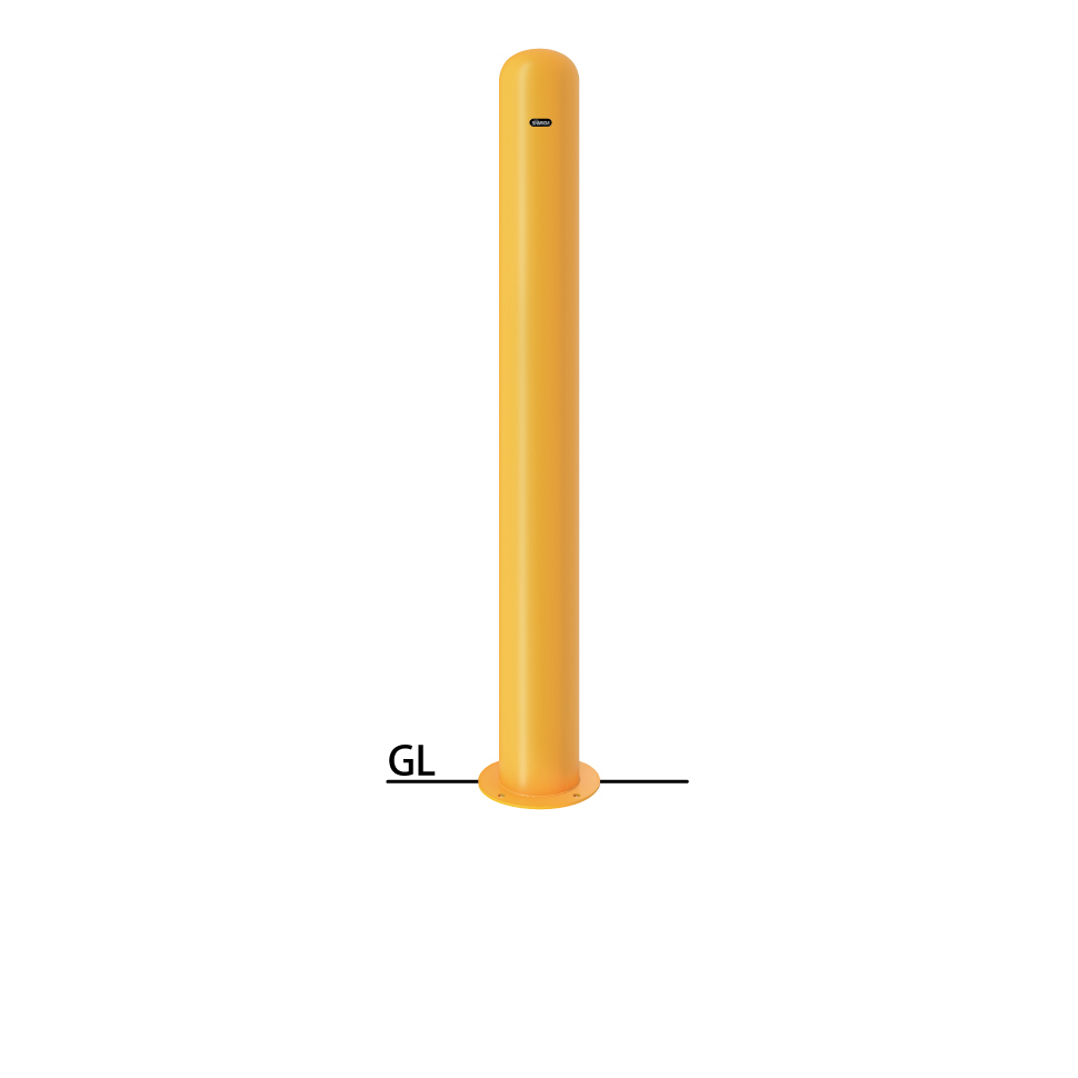 27612円 【96%OFF!】 サンポール ピラー スチール製 ロングピラー FPA-17UH 黄色